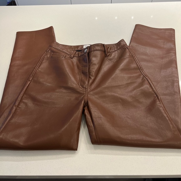 Pants - Aritzia Melina Pants - congac